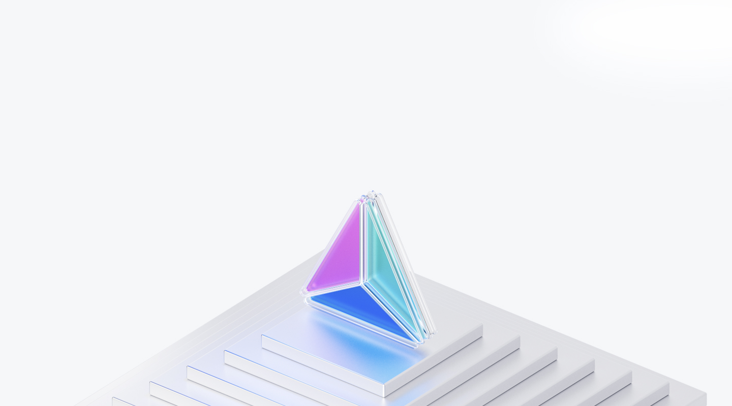 Hero background with pyramid