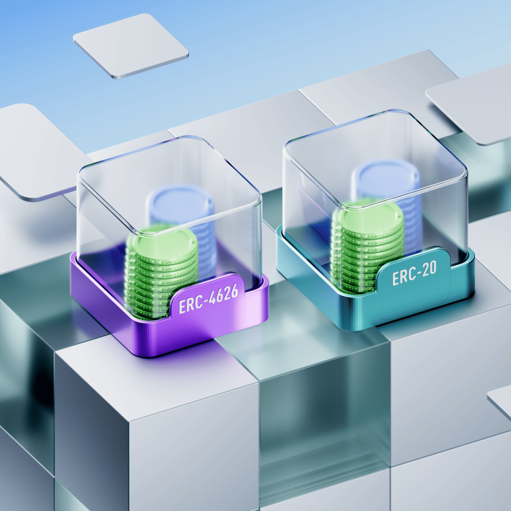 CLAMM pools with built-in yield-image-cover